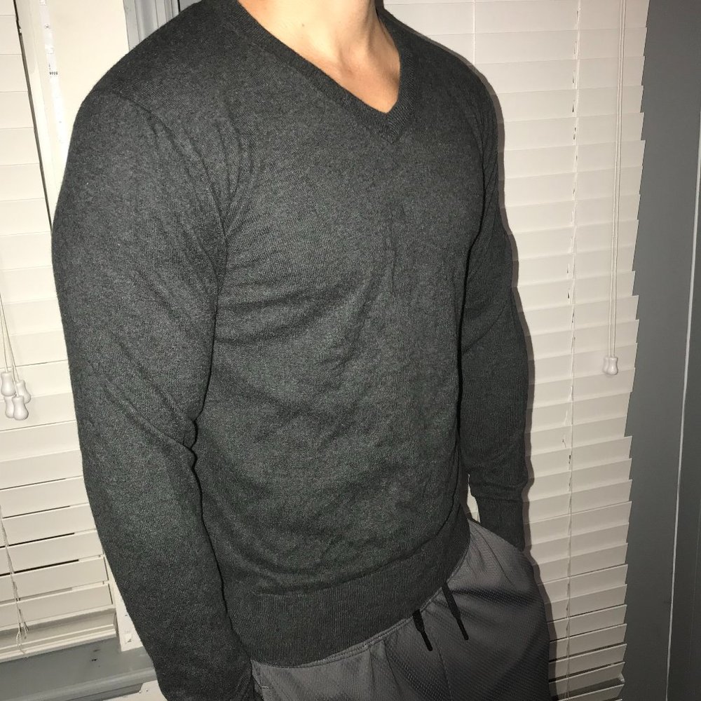 Men's Vintage Claiborne Cotton/Cashmere Sweater.